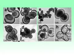 Synthesis of SnO2 hollow nanostructures with controlled interior structures through a template-assisted hydrothermal route