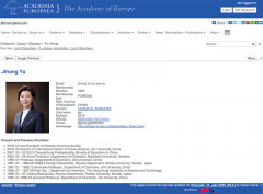 于吉红教授当选欧洲科学院外籍院士