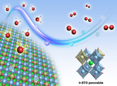 Activating Inert, Nonprecious Perovskites with Iridium Dopants for Efficient Oxygen Evolution Reaction under Acidic Conditions