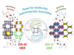 Quest for Zeolite-like Supramolecular Assemblies: Self-Assembly of Metal-Organic Squares via Directed Hydrogen Bonding