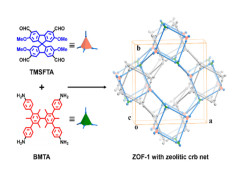 Design and Synthesis of a Zeolitic Organic Framework